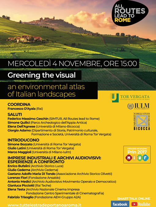 Greening the visual: un atlante ambientale dei paesaggi italiani
