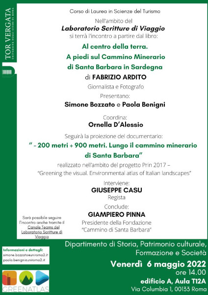 Al centro della terra . A piedi sul Cammino Minerario di Santa Barbara in Sardegna