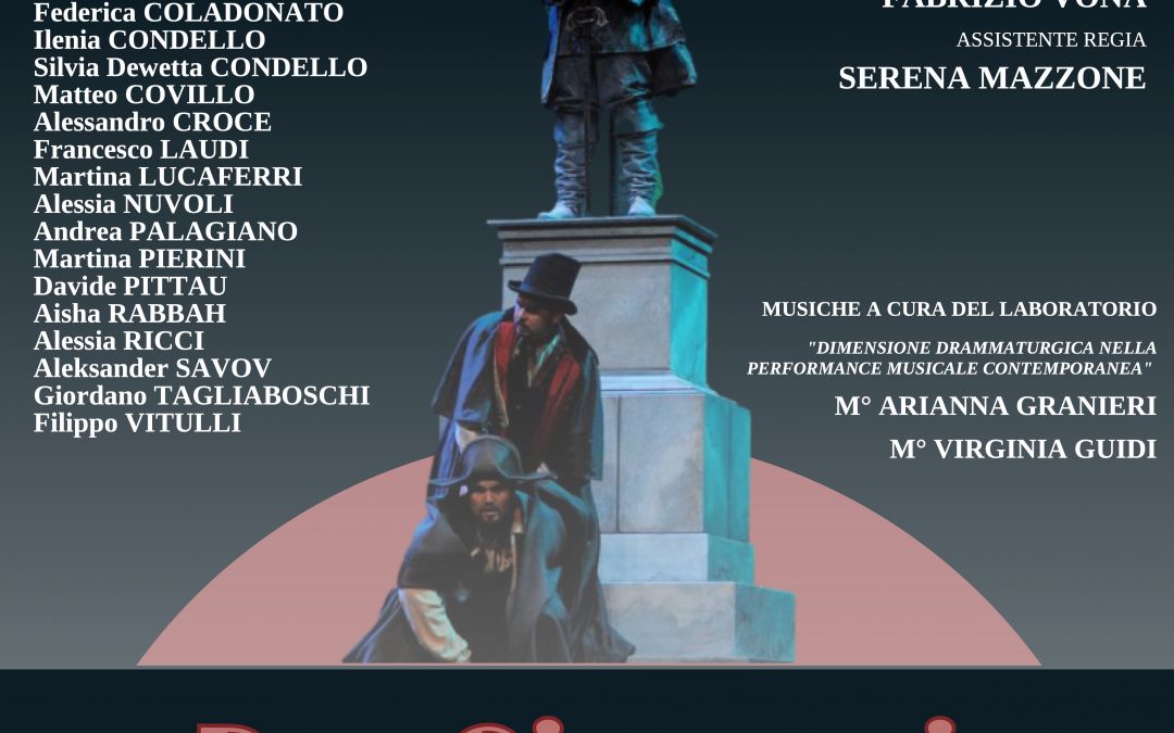DON GIOVANNI – Il Convitato di Pietra – Auditorium “ENNIO MORRICONE” Lettere e Filosofia – via Columbia 1 – 22 e 23 Maggio ore 18.45 – Ingresso Gratuito